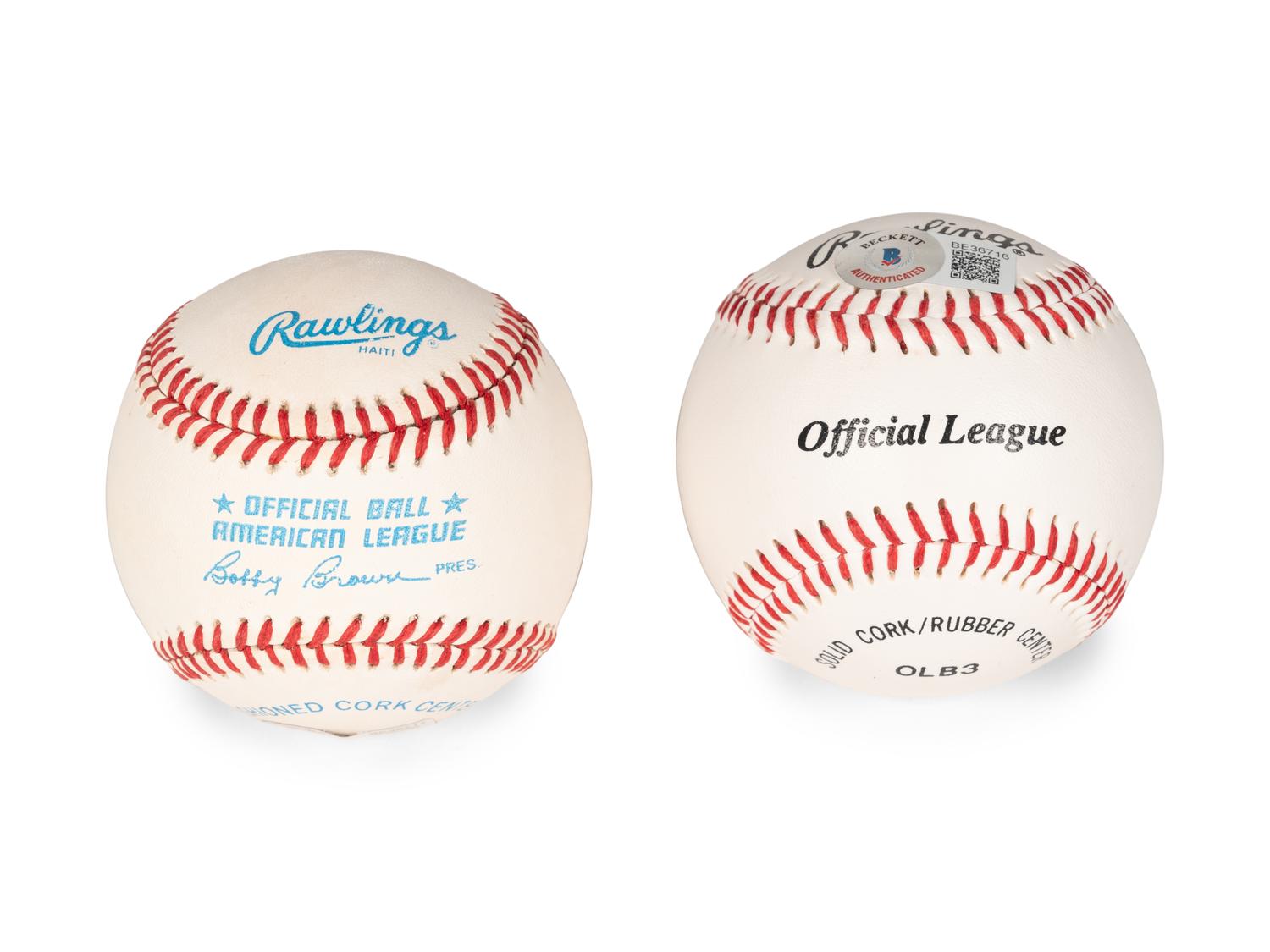 A Group of Harmon Killebrew Signed Autograph Items Including Two Baseballs and Bat,