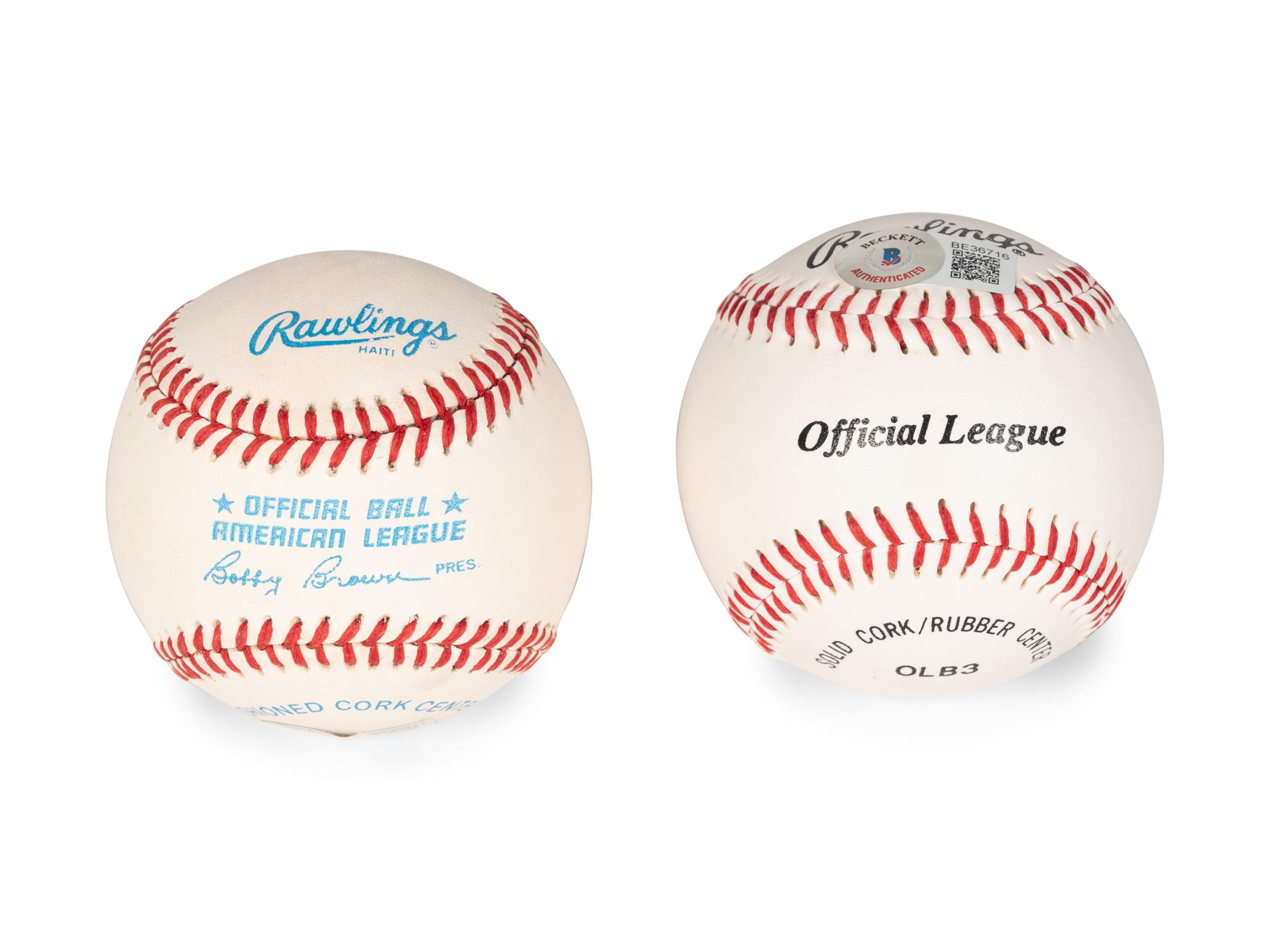 A Group of Harmon Killebrew Signed Autograph Items Including Two Baseballs and Bat,