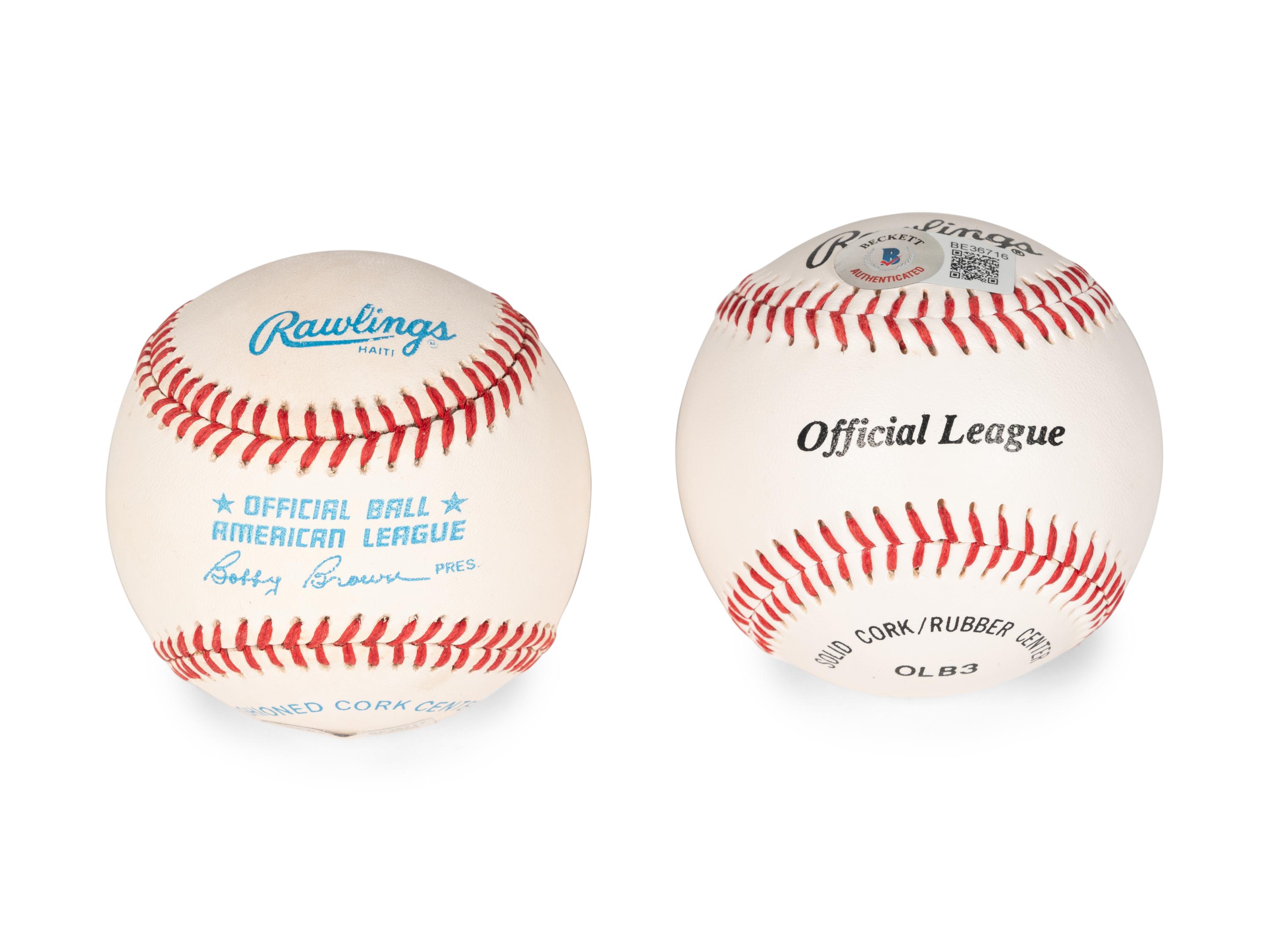 A Group of Harmon Killebrew Signed Autograph Items Including Two Baseballs and Bat,