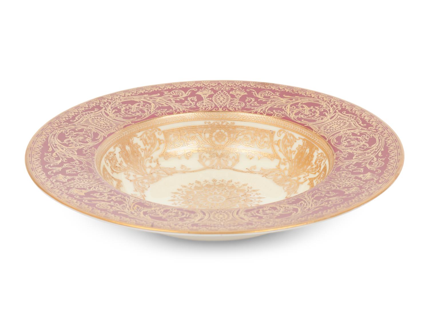 A Royal Worcester Porcelain Dinner Service
