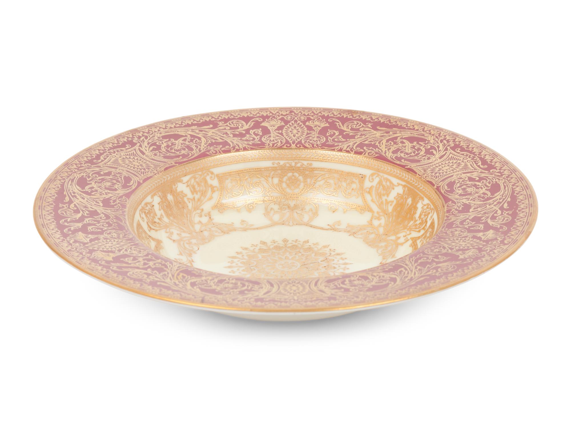 A Royal Worcester Porcelain Dinner Service