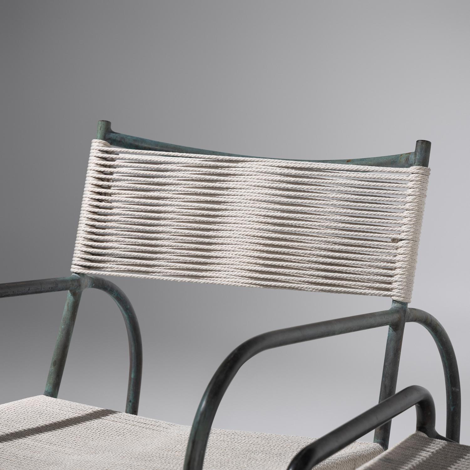 Walter Lamb (American, 1900–1989) — Lounge Chair (model C-5700), Ottoman, and Occasional table, c. 1952