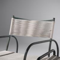 Walter Lamb (American, 1900–1989) — Lounge Chair (model C-5700), Ottoman, and Occasional table, c. 1952
