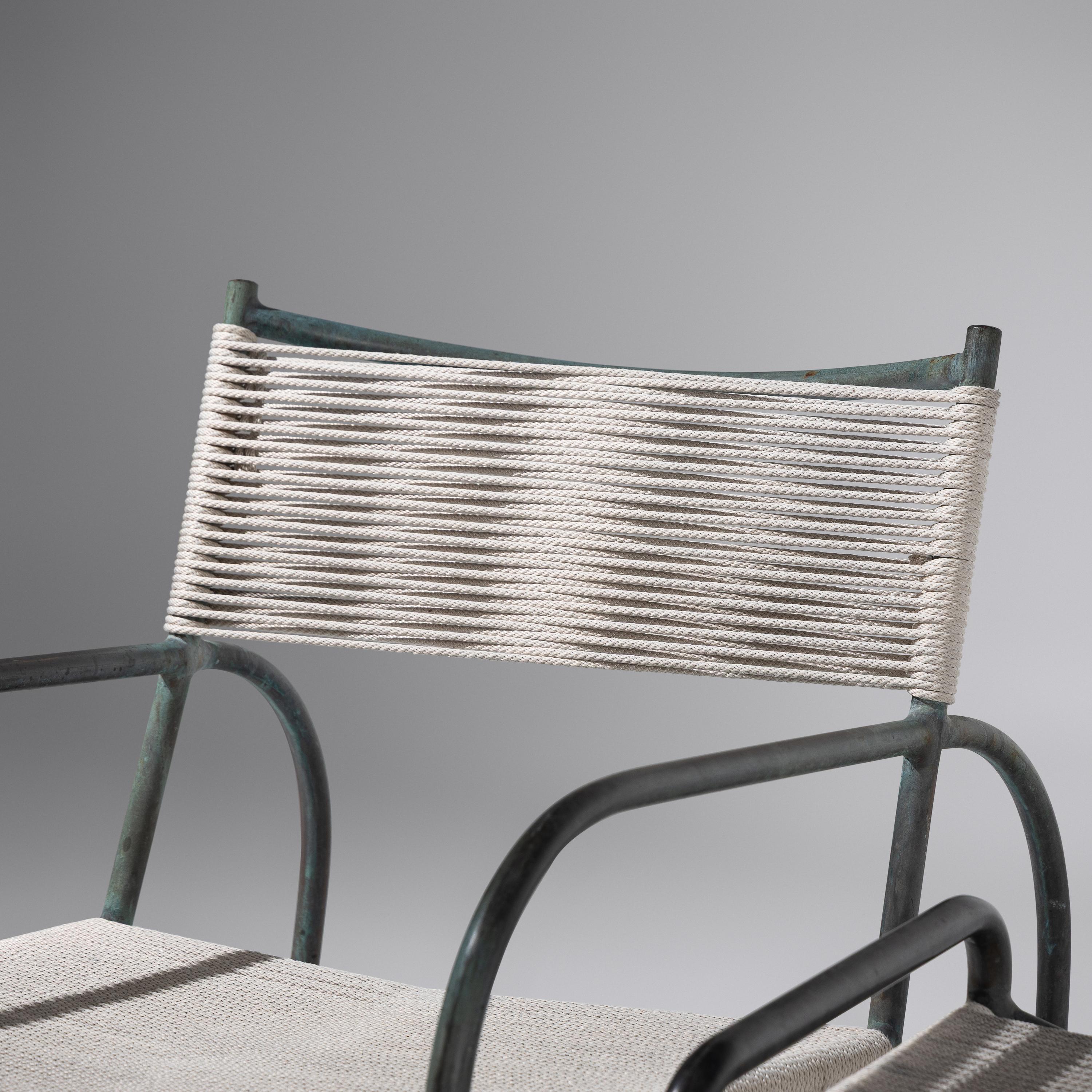 Walter Lamb (American, 1900–1989) — Lounge Chair (model C-5700), Ottoman, and Occasional table, c. 1952