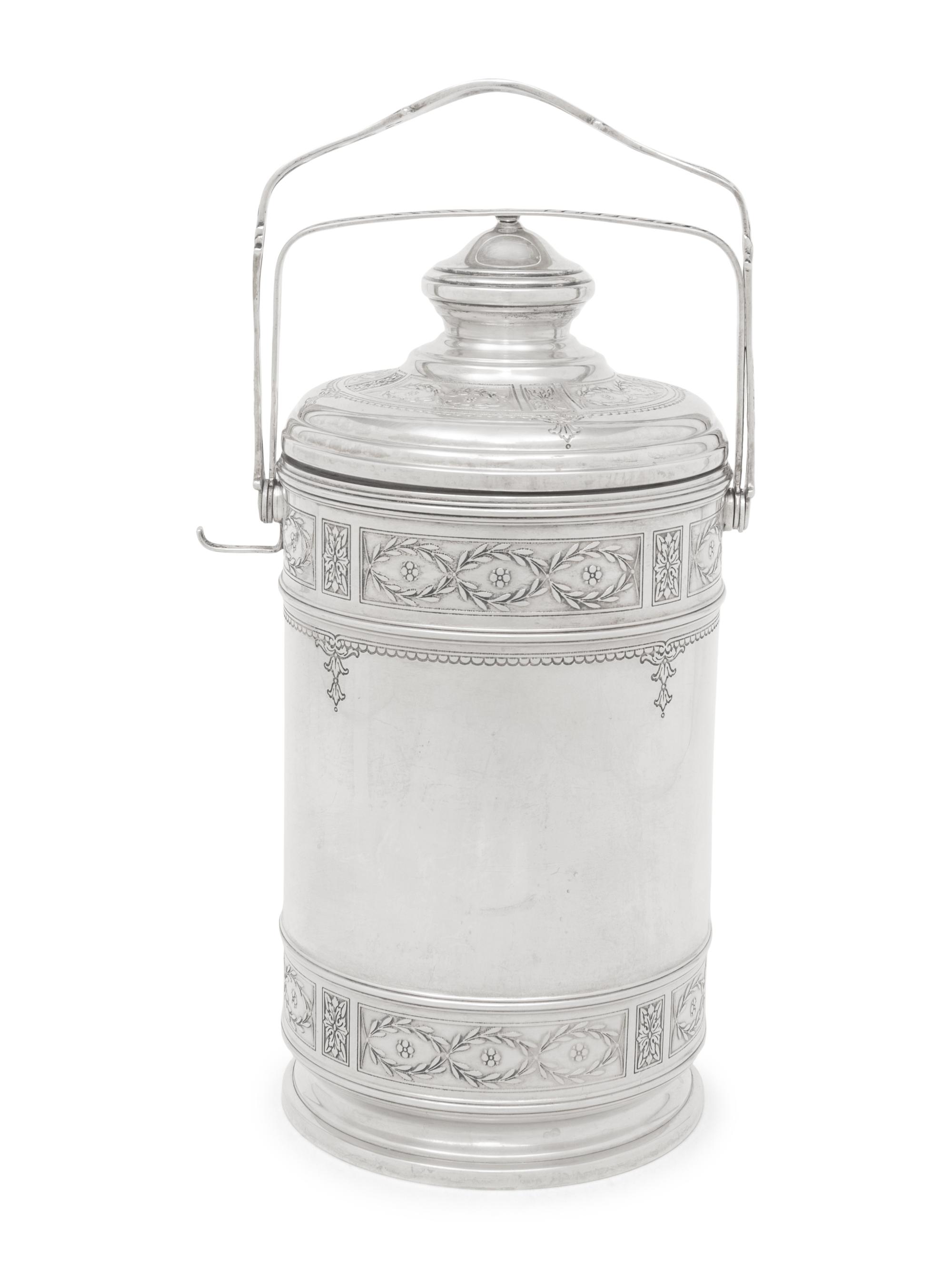 A Cartier Silver Ice Bucket