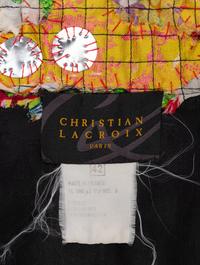 Four Designer Items, 1980-90s: Christian Lacroix, Leonard, Rena Lange & Carolina Herrera
