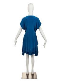 Two Designer Items: One Yves Saint Laurent Ensemble, One Balenciaga Dress, 1990-2000s