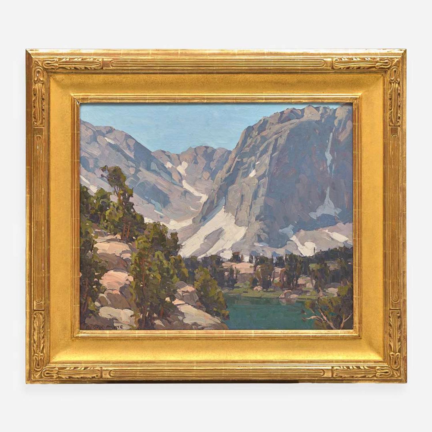 Edgar Payne (American, 1883-1947) First Lake (Big Pine, Inyo County, California)