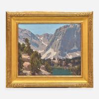 Edgar Payne (American, 1883-1947) First Lake (Big Pine, Inyo County, California)