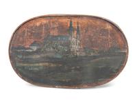 A North European Polychrome Decorated Storage Box