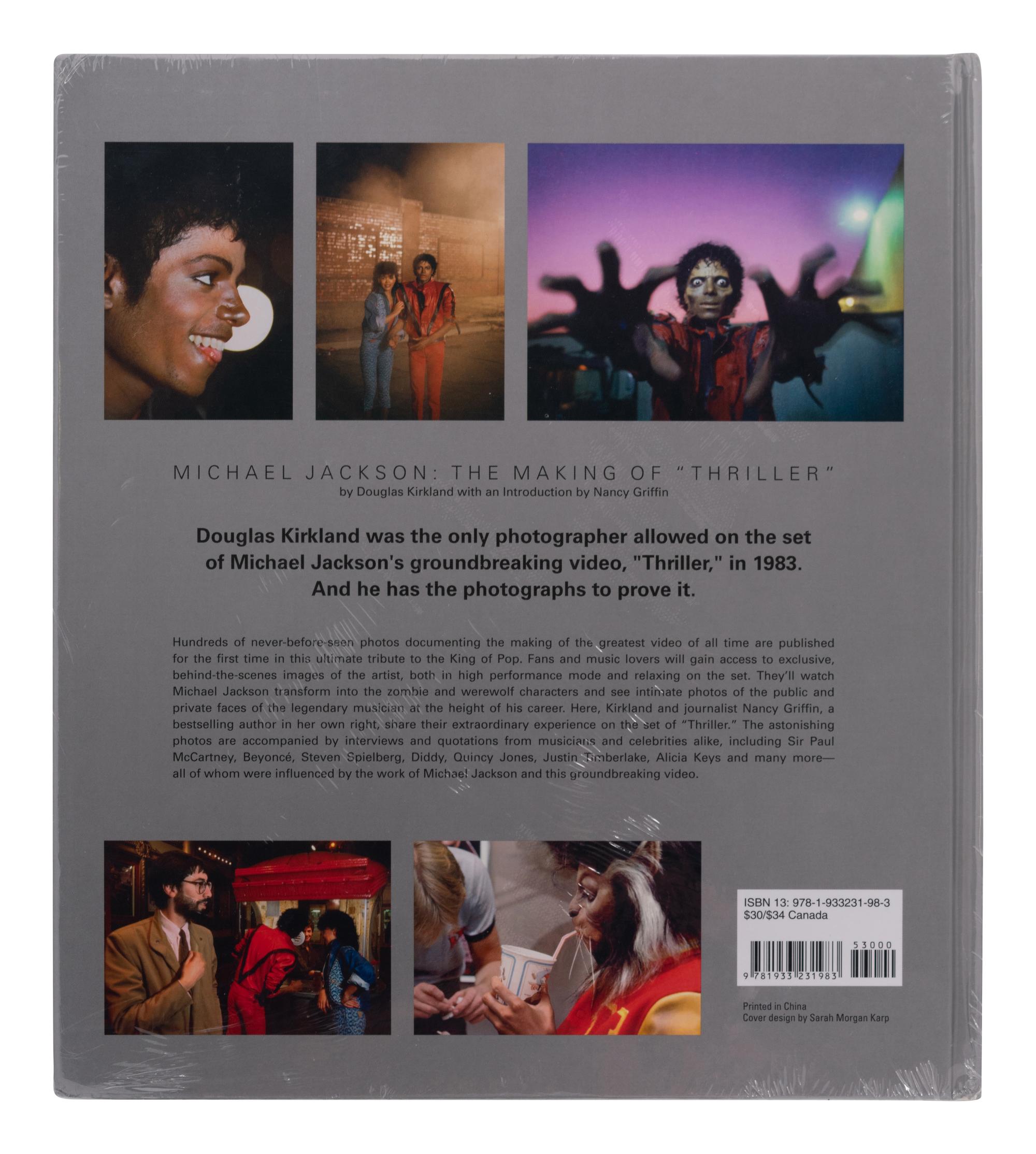 (Celebrity Books) KIRKLAND, Douglas (1934). Michael Jackson: The Making of "Thriller." Filipacchi Publishing, 2010. In original plastic.