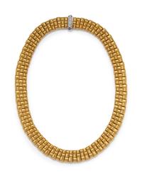 Roberto Coin, Yellow Gold and Diamond 'Appassionata' Necklace