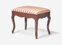 A Louis XV Provincial Fruitwood Metamorphic Foot Rest and Library Steps