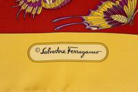 Five Salvatore Ferragamo Scarves