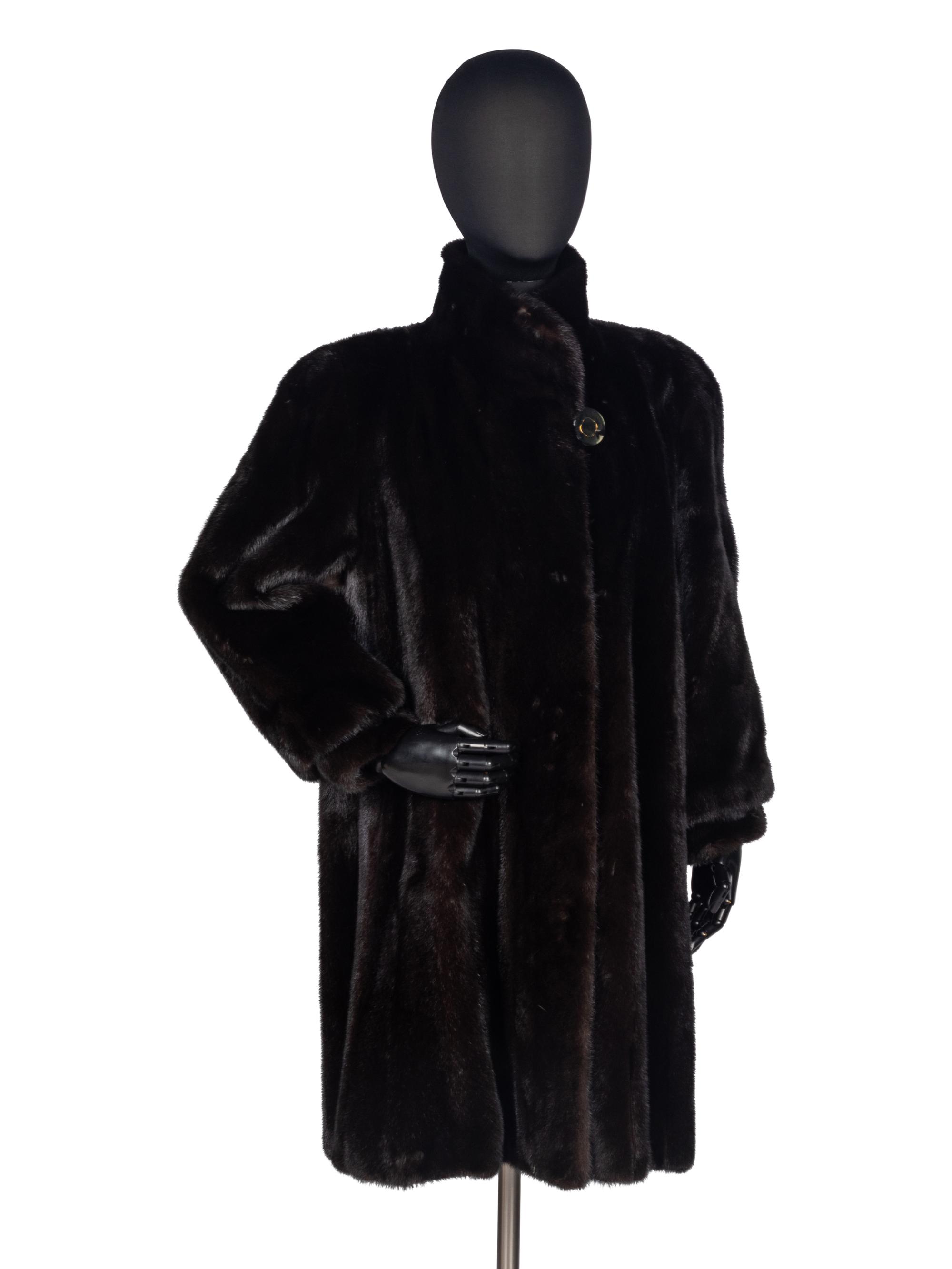 Birger Christensen Ranch Mink Coat