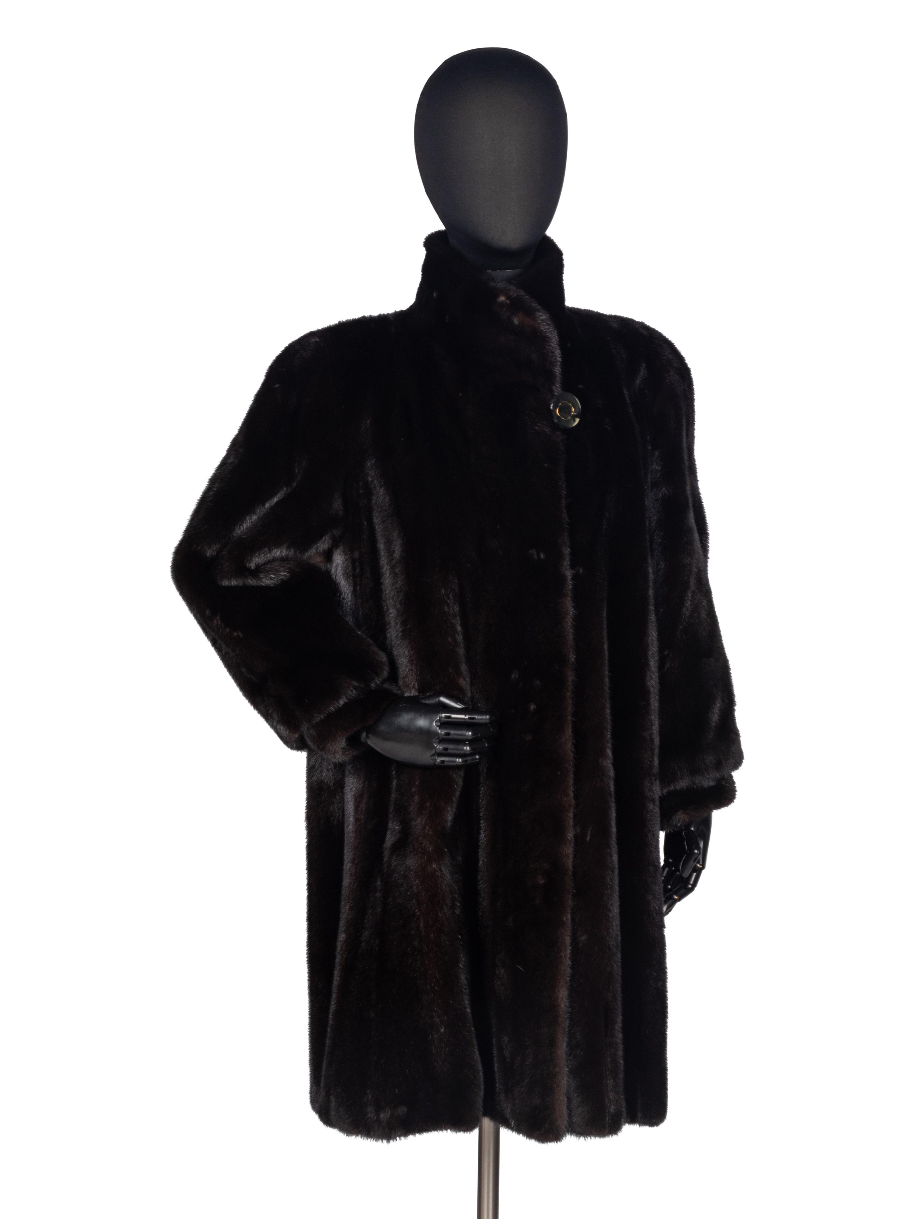 Birger Christensen Ranch Mink Coat