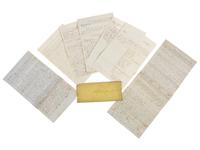 [CIVIL WAR]. Large collection of forms and other documents associated with the 60th Indiana Volunteers.