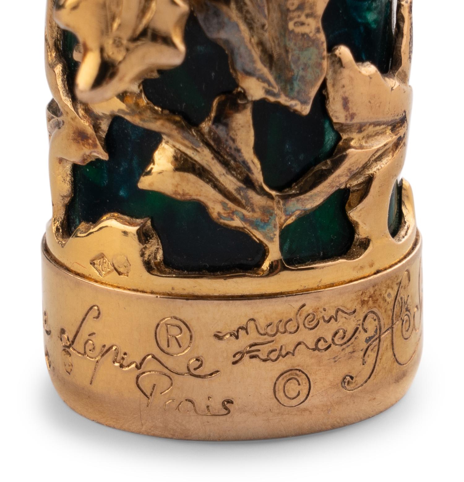 Secretary Madeleine Albright's Green Embossed Leather Desk Set and a Jean Pierre-Lepine Limited Edition Hédéra Fountain Pen