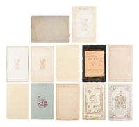 [EARLY PHOTOGRAPHY] Photographs of 19th century politicians, abolitionists, authors, and performers
