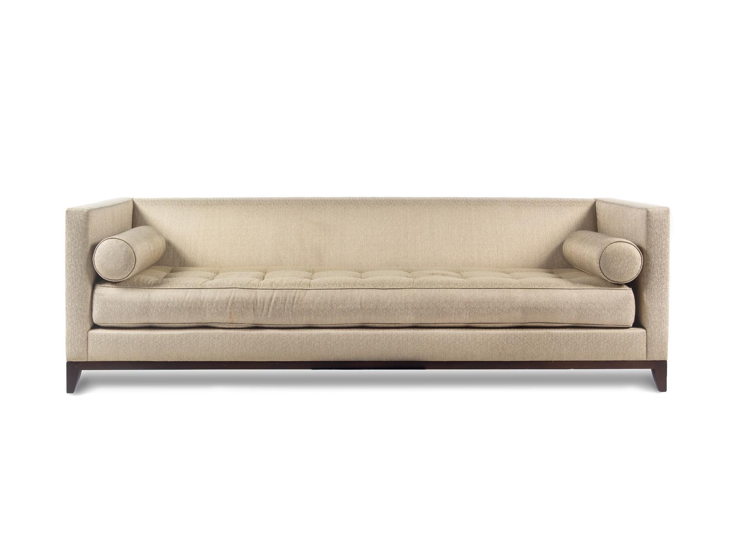 An Interior Crafts Tufted-Seat Sofa