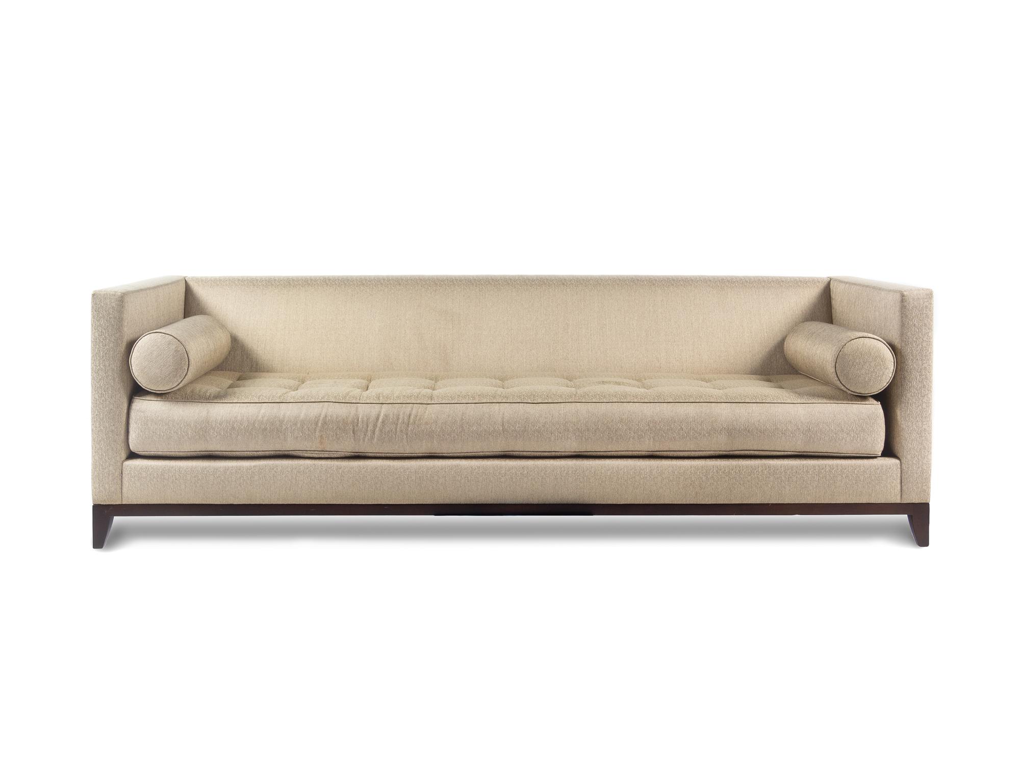 An Interior Crafts Tufted-Seat Sofa