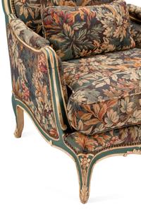 A Louis XV Painted Bergère