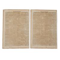 [American Newspapers] Bilingual Issue of the "Baton Rouge Gazette"