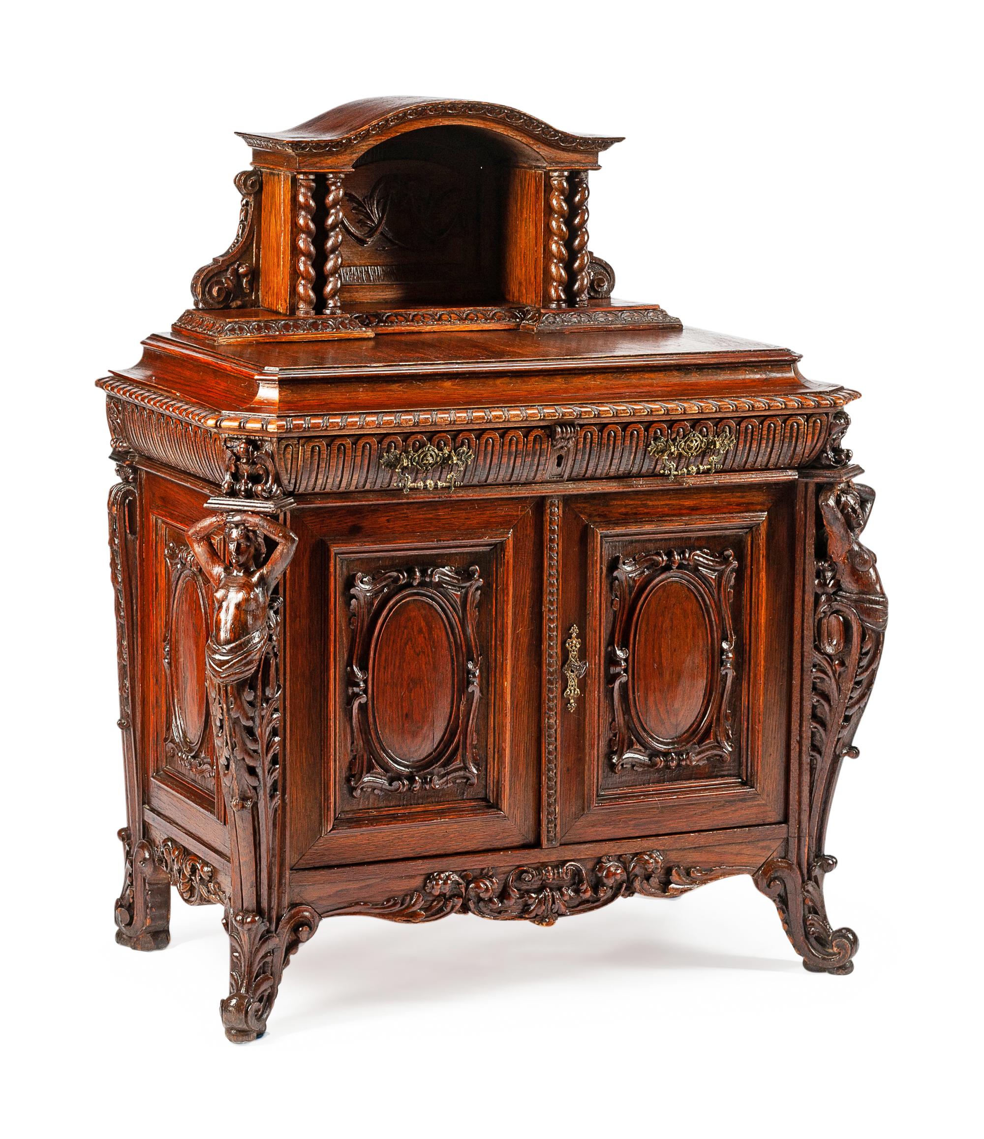 A French Renaissance Revival Cabinet