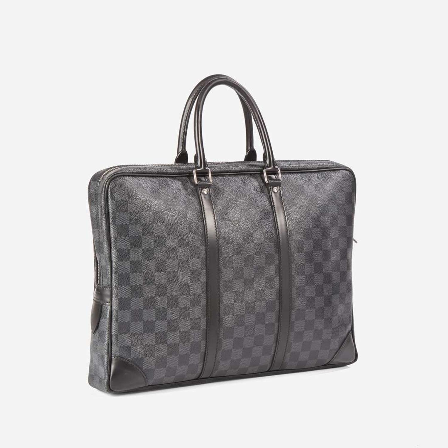 A Louis Vuitton Porte Document Voyage Louis Vuitton
