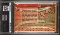 A 1955 Topps Ernie Banks Baseball Card No. 28 (PSA 3 VG) from The Collection of David Eisenhower