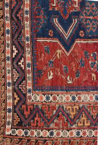 A Caucasian Soumak Wool Rug