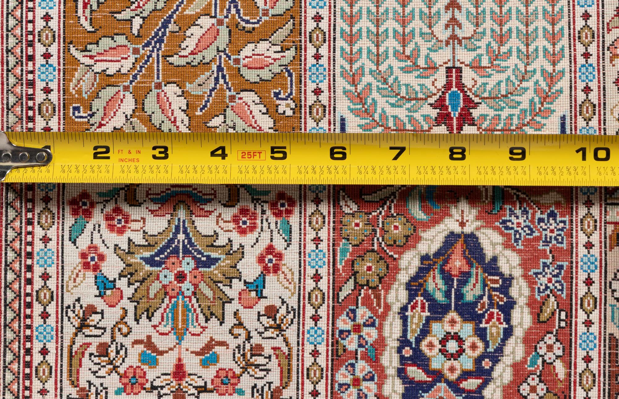 A Bakhtiari Silk Runner