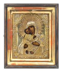 Two Russian Painted Icons