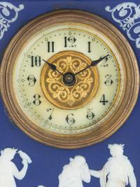 A Wedgwood Jasperware Clock