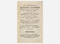 [Literature] Dante Alighieri: Group of 9 Works