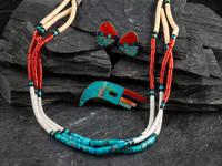 Group of Colorful Pueblo Jewelry