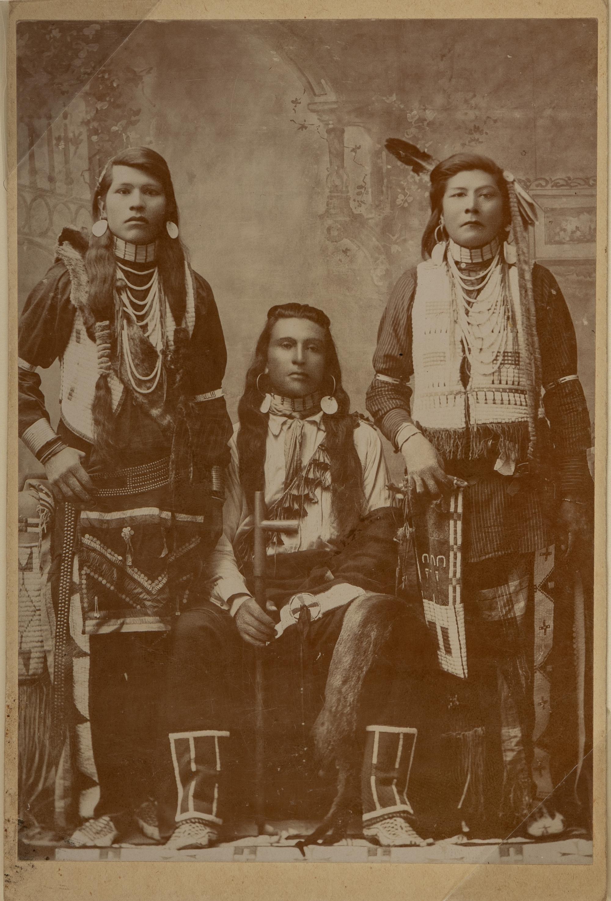 A Collection Nez Perce Photographs, Including Chief Joseph Portrait