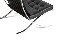 Pair of Barcelona Chairs, 1987 Knoll, USA