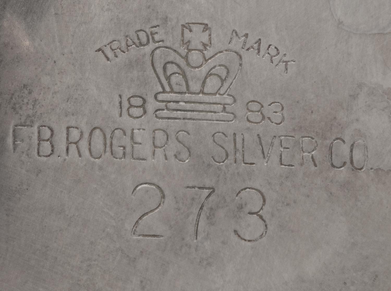 A Pair of Amercian Silver-Plate Covered Butter Servers