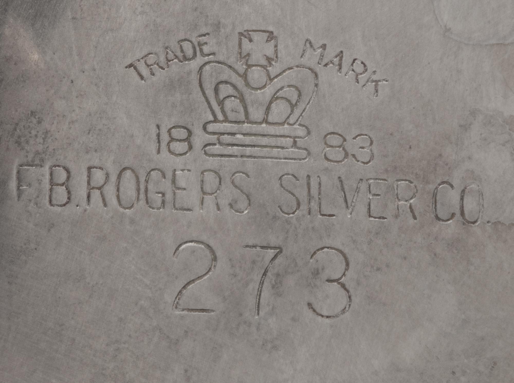 A Pair of Amercian Silver-Plate Covered Butter Servers