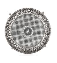 An American Silver Waiter