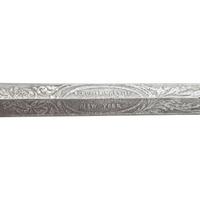 Published Schuyler, Hartley & Graham Model 1860 Staff & Field Officers' Sword taken from Confederate Spy Col. W.O. Williams in Franklin, TN and Inscribed to Henry Newcomer