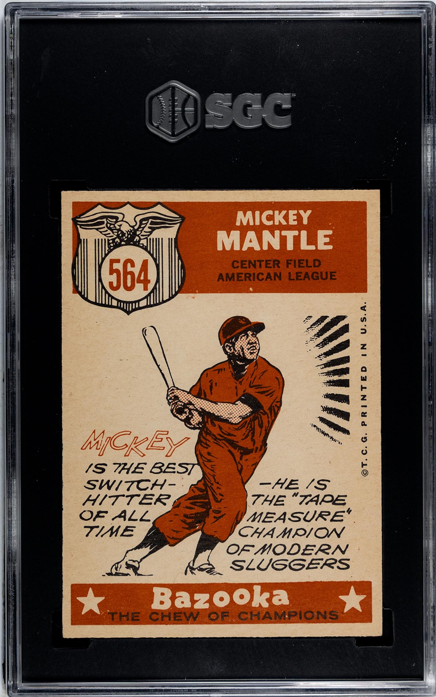 A Group of 1959 Topps Mickey Mantle and Willie Mays All Star Baseball Cards No. 564