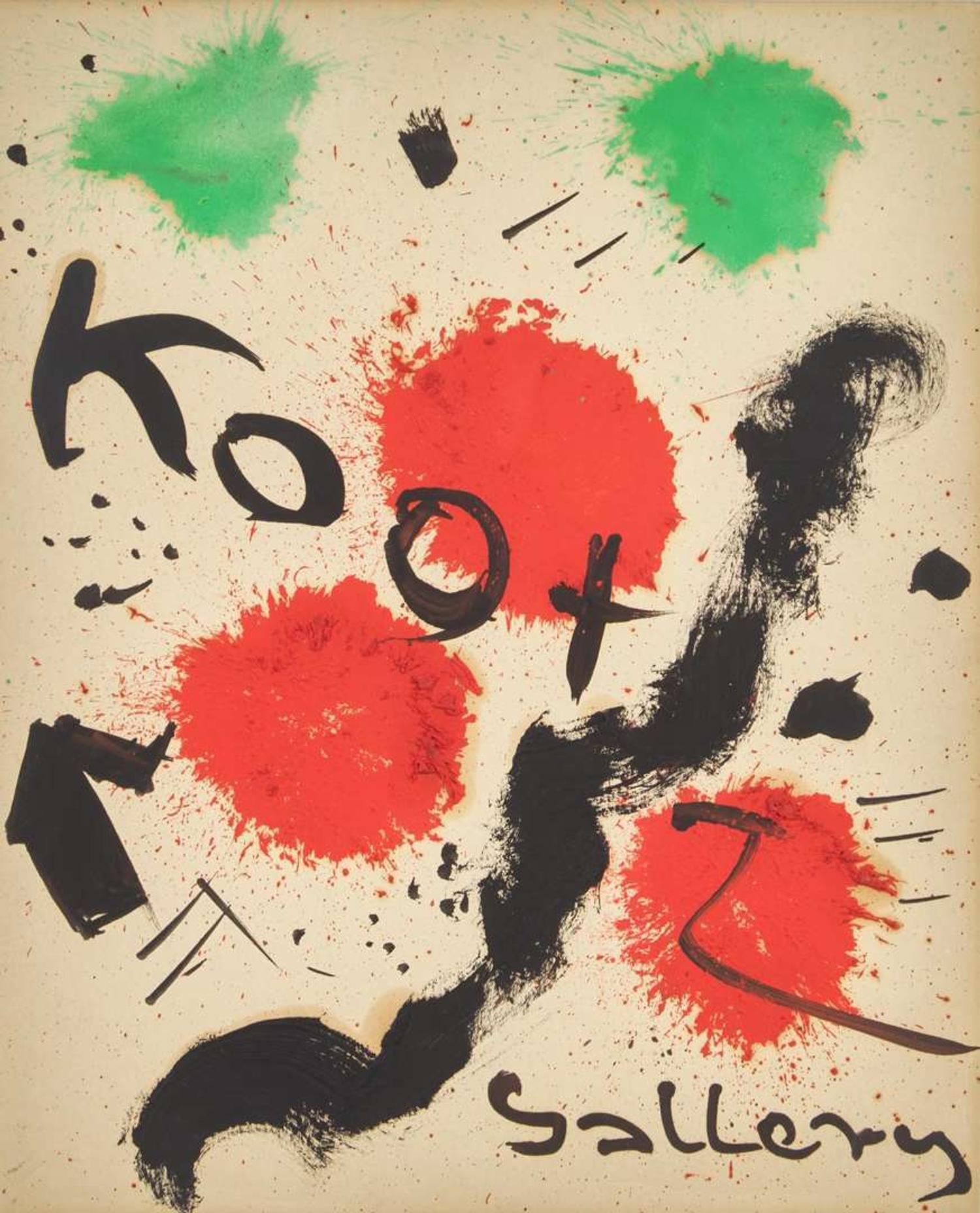 Hans Hofmann (German/American, 1880-1966) - Kootz Gallery