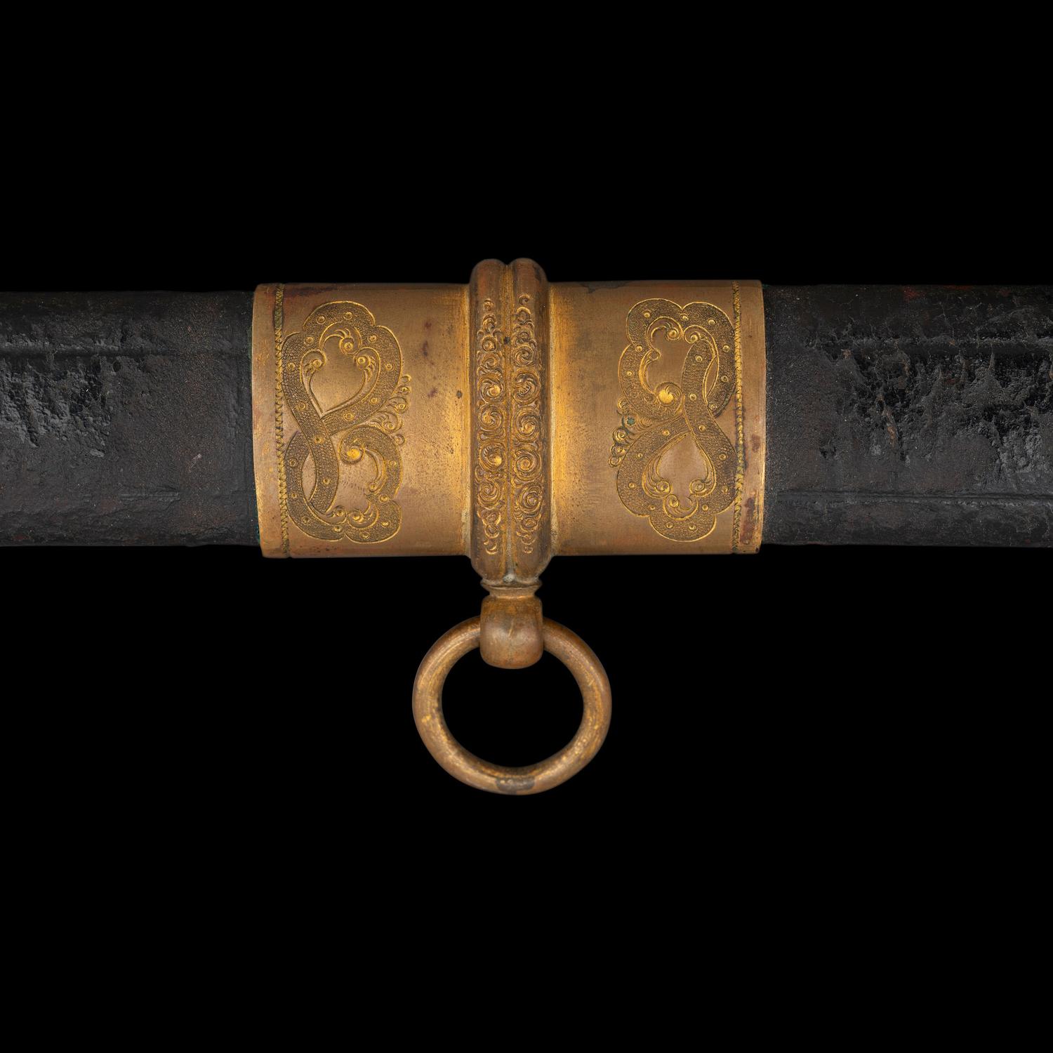 Cased Clauberg Model 1850 Foot Officers Sword Presented to Lt. Asaph Dodge of the 116th NY with Belt and Sash