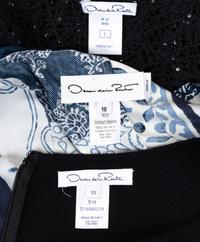 Two Oscar de la Renta Dresses and Cardigan, 2010-20