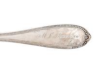 An M.W. Galt & Bro. Coin Silver Ladle