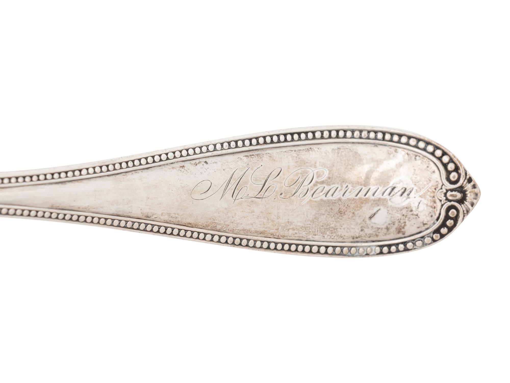 An M.W. Galt & Bro. Coin Silver Ladle