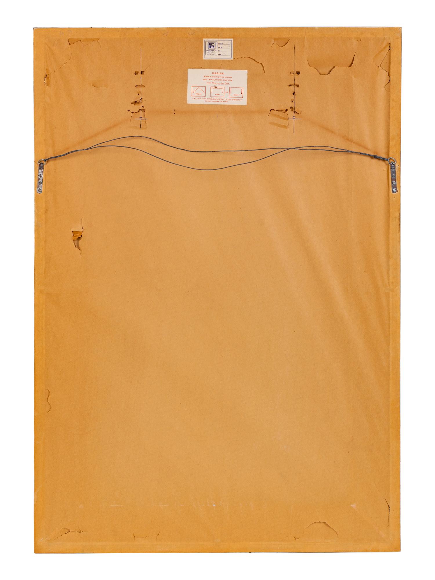 A Neoclassical Style Rectangular Mirror — 20TH CENTURY