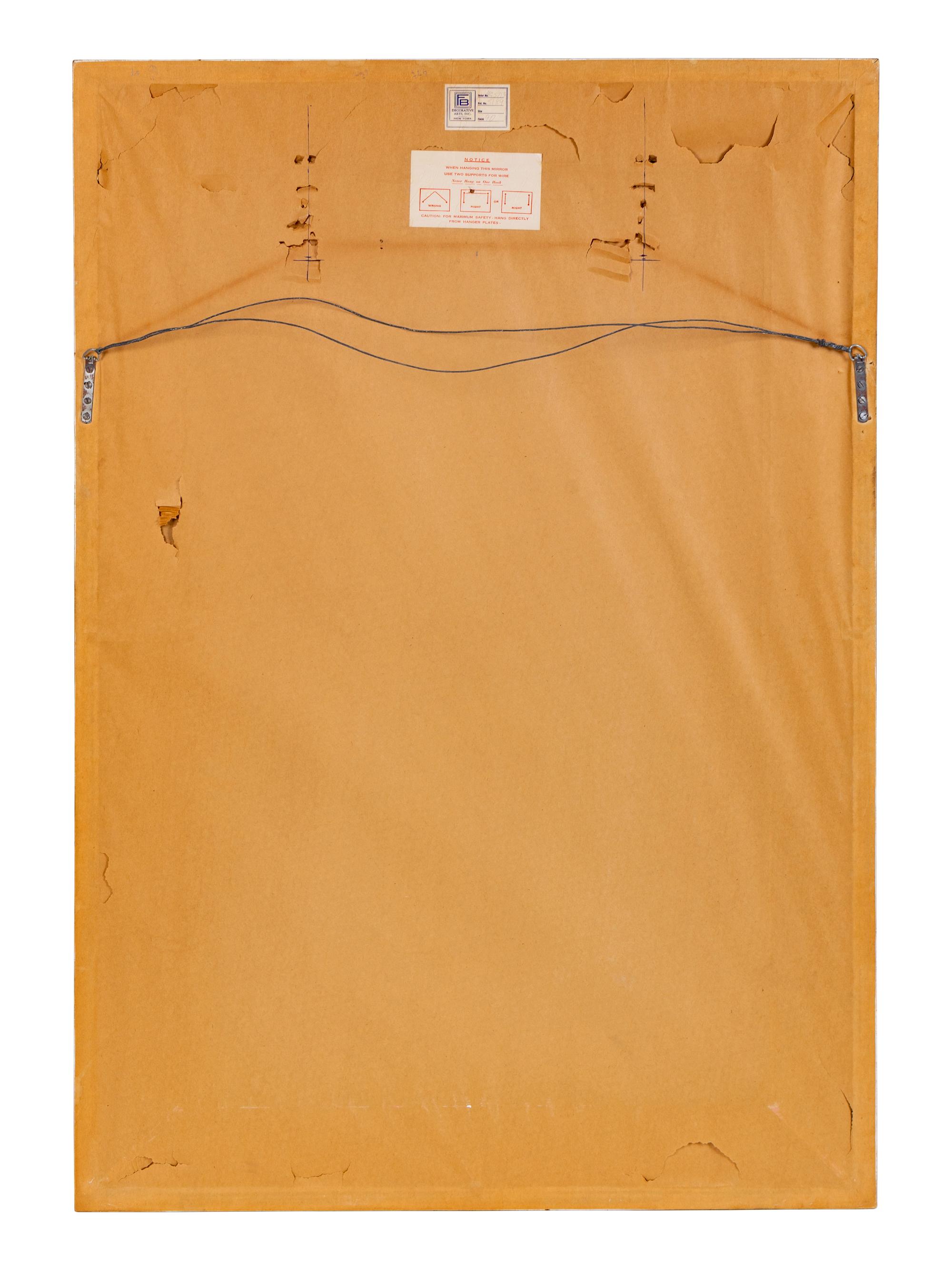 A Neoclassical Style Rectangular Mirror — 20TH CENTURY